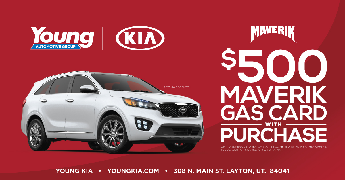 $500 Maverik Gas Card With Purchase